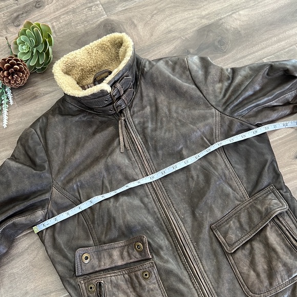 SCULLY Women’s Aviator Leather jacket - size M - Picture 13 of 16